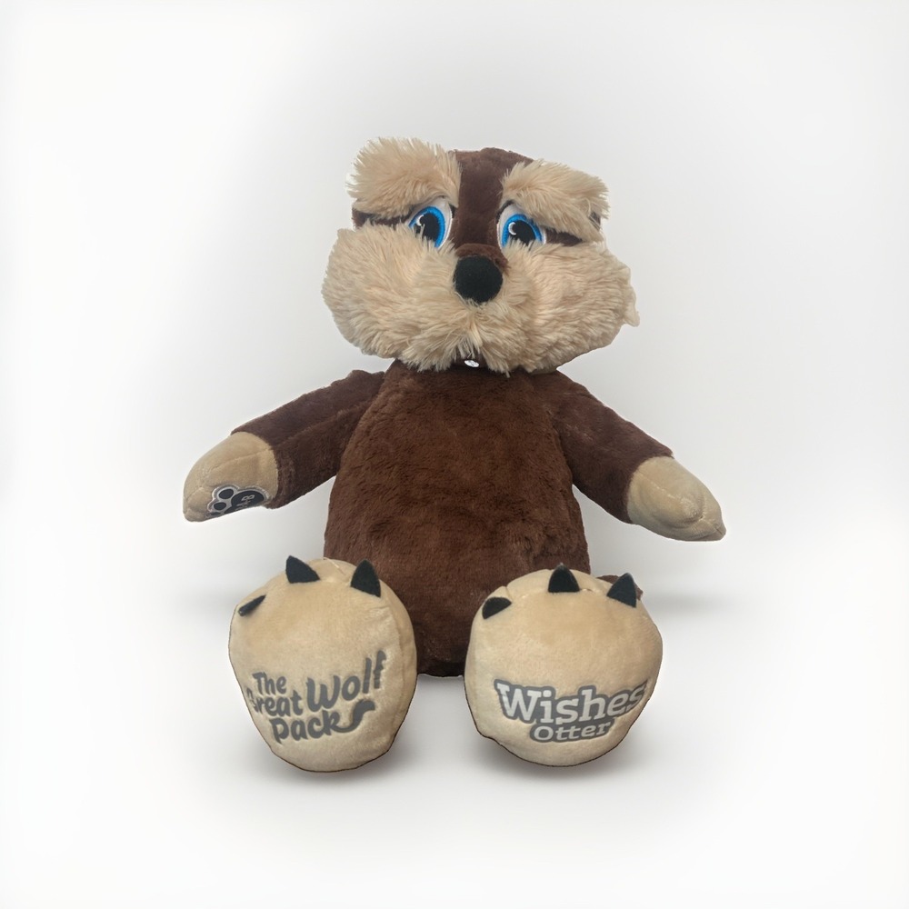 Great Wolf Lodge Pack Build A Bear Wishes Otter Plush Stuffed Animal 17"‎ BAB